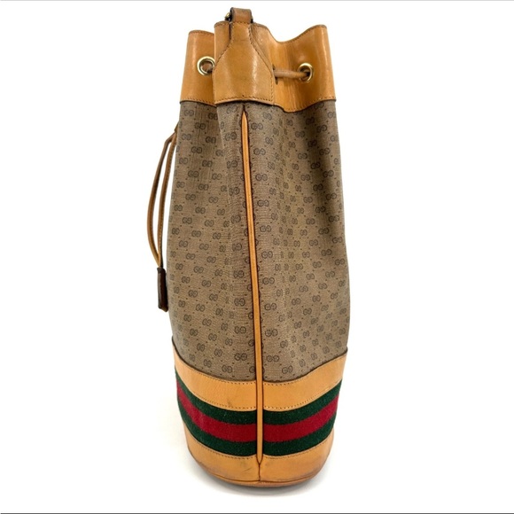 Gucci Shoulder Bag Sherry line Brown PVC - Picture 4 of 16